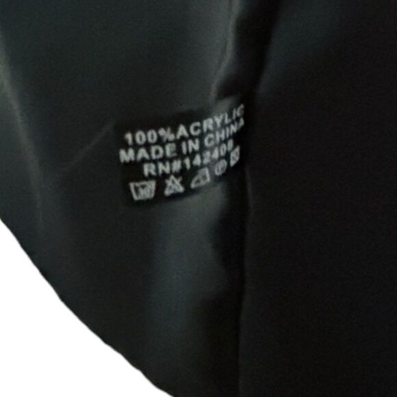 Cara Faux Fur Boho Multi Colored Vest NWOT Size M/L - Picture 5 of 9